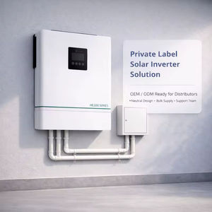 Inversor Solar Híbrido de 6200 W 48 V, Monofásico, Doble MPPT, IP54, LCD, OEM, ODM, Listo para Marca Privada, 6.2 KW Solar - Product Image 4