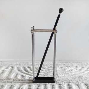 Porte-parapluie artisanal, support multifonctionnel, présentoir au sol, support en métal pour canne, prix bas - Product Image 5