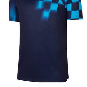 Maillot de football 100% polyester respirant léger à col rond et manches courtes - Product Image 6