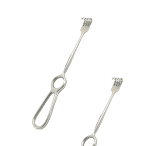 Retractor Quirúrgico Manual de Acero Inoxidable de Alta Calidad, 203 mm de Largo, 4 Puntas, para Uso en Cirugía General, Certificado CE, Fabricante - Product Image 1