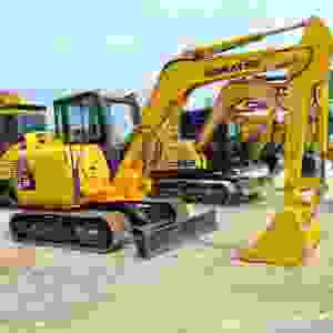 Excavadora de segunda mano Komatsu Pc56 Rippa de Japón, <span class=keywords><strong>5</strong></span> toneladas, excavadora de hormigón armado de alta calidad, miniexcavadora de 2/2" - Product Image 1