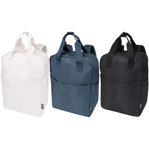 Mochila Promocional Ecológica Trip Aware de 14 Pulgadas, Fabricada con PC Reciclado, con Espacio para Dispositivos Electrónicos - Product Image 5