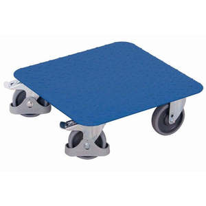 Carretilla Industrial Variofit con Placa Estriada de Cuatro Ruedas, Área de Carga de 500 x mm, Capacidad de Carga de 400 kg - Product Image 1