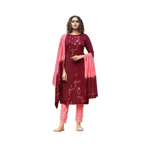 Punjab spécial Punjabi fantaisie brodé costumes Style dames fantaisie femmes lourd non cousu costume matériaux pour femmes femmes fantaisie - Product Image 1