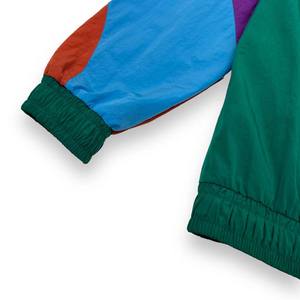 Chaqueta impermeable transpirable personalizada de fabricación 100% poliéster de talla grande de nailon, chaqueta cortavientos de bloque de Color de alta calidad - Product Image 6