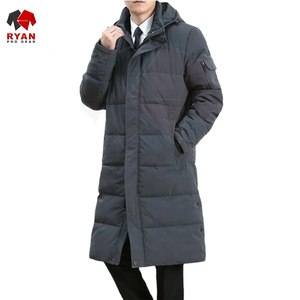 เสื้อโค้ทพัฟเฟอร์ยาวแบบสั่งทำพิเศษของ Ryan Pro Gear สำหรับทุกเพศ ผลิตจากผ้าไนลอน/คอตตอน/สแปนเด็กซ์/โพลีเอสเตอร์ กันน้ำ สวมใส่สบาย ผลิตตามสั่ง - Product Image 5