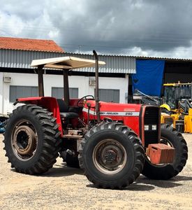 Tracteur à chenilles MASSEY FERGUSON 290, 8 CV, 4 roues motrices, transmission par engrenages avec moteur - Product Image 1