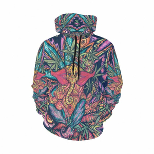 Meilleures ventes 2 pièces Sweat-shirts à capuche en polaire surdimensionnés à motif personnalisé de taille personnalisée Dernier motif Sublimation Sweat-shirts à capuche en coton mélangé - Product Image 5