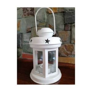 Linterna blanca de diseño personalizado para decoración de Ramadán Artesanía Calidad de exportación Venta caliente para el Día de San Valentín y Pascua - Product Image 1