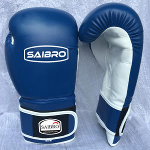 High Quality Comfortable Suede Gloves with Adjustable <b>Wrist</b> <b>Strap</b> Hook & Loop Closure for MMA Boxing Martial Arts-Custom Logo - Product Image 5