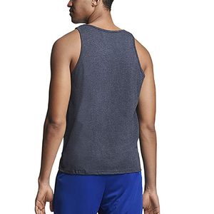 High quality Muscle Fit Tank Tops Fitness Workout Shirt 100% cotton Custom Design <b>Men</b> Gym Workout Tank Top <b>Singlet</b> low MOQ - Product Image 3