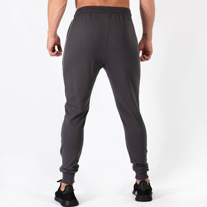 Pantalons de jogging de sport pour hommes, pantalons de survêtement décontractés, décoration de poche, séchage rapide, anti-froissement, tissu en coton tissé, technique imprimée - Product Image 3