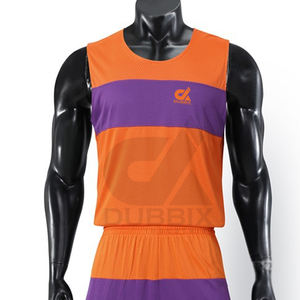 Uniformes de baloncesto transpirables de diseño personalizado conjuntos de impresión por sublimación de talla grande - Product Image 4