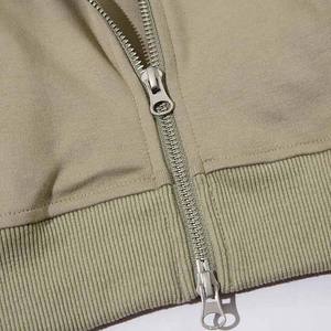 เสื้อแจ็คเก็ตแขนยาวผ้าโพลีเอสเตอร์ผ้าขนสัตว์ปักโลโก้ได้ตามต้องการ - Product Image 5