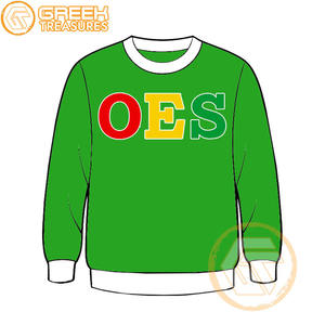 Commande personnalisée de l'étoile de l'Est sweat-shirt brodé en molleton de coton pull de haute qualité vêtements grecs OES sweat-shirts - Product Image 5
