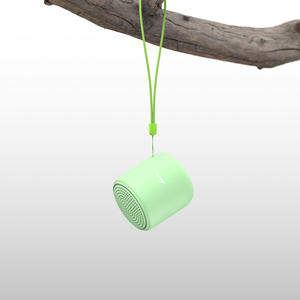 3W BT <b>Speaker</b> <b>with</b> LED Microphone <b>AUX</b> Communication Plastic Cabinet SPA-150 Green Battery Powered - Product Image 2