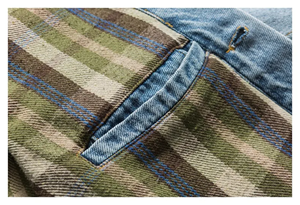 Dernières tendances : Blousons en jean épais doublés polaire, coupe courte, boutonnage frontal, style streetwear pour homme – Collection Hiver - Product Image 6