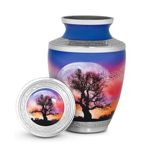 Bel arbre de vie Urnes pour cendres Humain pleine grandeur Funéraire adulte Urne de crémation Enterrement pour cendres Grand - Product Image 1