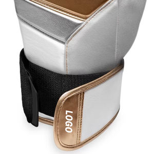 Guantes de boxeo de cuero de vaca para hombre, guantes de entrenamiento para kickboxing muay thai, elegantes, Deportivos - Product Image 4