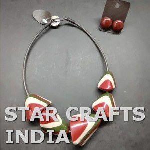 High and Premium Quality Metal With Leather <b>Cord</b> <b>Necklace</b> Pendent Set From Indian Manufacturer Available in Bulk Quantity - Product Image 3