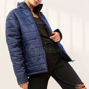 Chaqueta acolchada de gran tamaño para mujer, chaqueta acolchada de precio barato de último diseño, chaqueta acolchada hecha a medida - Product Image 4
