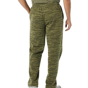 Pantalones Deportivos de Hombre, Talla Grande, Lavados, Ecológicos, de Alta Calidad, Casuales, de Lona, de Peso Medio, Pierna Ancha, Holgados - Product Image 3