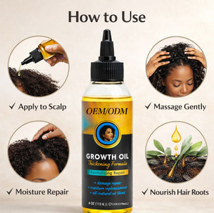 Après-shampoing sous marque privée OEM, crème de traitement capillaire anti-casse, fabricant de produits capillaires en gros - Product Image 3