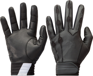 Gants De Frappeur De Baseball De Haute Qualité Manchette Courte Jeux De Softball Gants De Frappeur En Cuir Professionnel Longue Manchette Guantes De Bateo - Product Image 1
