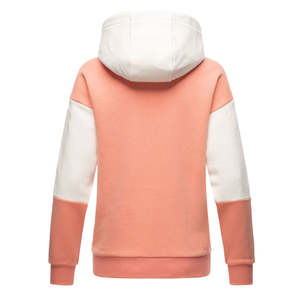 Sudadera informal de algodón con capucha para mujer Sudadera de manga larga Color Block Tech Fleece con bolsillo Bonito diseño con capucha - Product Image 6