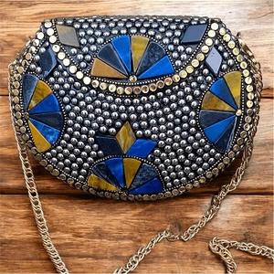 Encuentre un icono similar Mosaico Hecho a mano Debería de mano Embrague Mosaico Bolsos Monedero a bajo precio por F S Intenational - Product Image 3