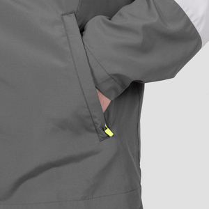 Streetwear personnalisé survêtement surdimensionné soleil délavé rayé sweat à capuche zippé et pantalon de survêtement ensemble lavage à l'acide survêtement - Product Image 5