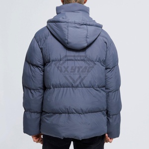 Veste à bulles personnalisée de style nouveau avec un manteau de haute qualité en gros avec logo et design personnalisés Veste à bulles gonflée pour hommes - Product Image 2