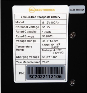Batterie solaire au lithium haute capacité la plus vendue 5,12 kWh à décharge profonde en promotion - Product Image 5