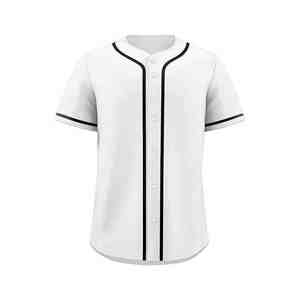 Camiseta de Béisbol de Poliéster con Logotipo Personalizado, Impresión Digital, Antibacteriana, Secado Rápido, Absorbe la Humedad, Transpirable, Cómoda, Unisex, Rápida - Product Image 4