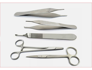 Kit de Práctica de Extracción de Suturas de Acero Edgeco International EI-141 para Estudiantes de Medicina con Herramientas de Sutura e Instrumentos Quirúrgicos - Product Image 3