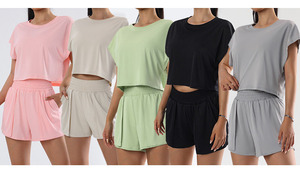 Señoras de talla grande otoño ropa activa nuevas señoras Yoga Track pantalones Joggers gimnasio conjunto Top Leggings pantalones mujeres Yoga Jogging - Product Image 3