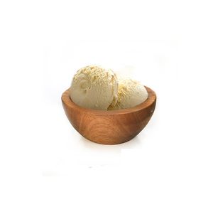 Wood <b>Ice</b> <b>Cream</b> Sweet Bowl with Spoon Design Medium Size <b>Wooden</b> and Resin Kitchenware Tableware Bowl - Product Image 4