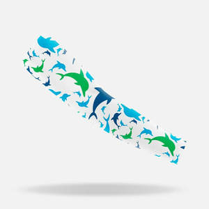 Manga Deportiva con Estampado Gráfico, Moda Urbana, Protección Solar UV, Compresión Refrescante, para Skateboarding y Baile - Product Image 2