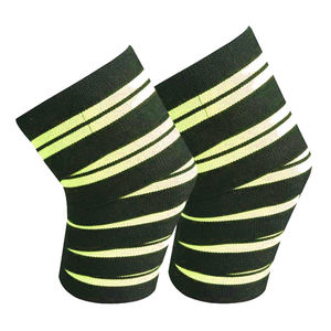 Adjustable Gym Sports Knee Brace Elastic <b>Support</b> Knee <b>Wraps</b> for Training Weightlifting Power Lifting Heavy Elasticity Knee <b>Wrap</b> - Product Image 2