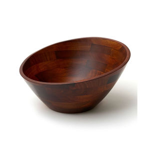 Bol en bois sculpté à la main en gros, design en spirale attrayant, bol de service en bois pour la décoration de la maison moderne et les cadeaux à un prix raisonnable - Product Image 6