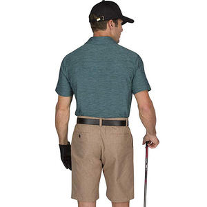 Fabrication de polos unis pour hommes Conception personnalisée Polos 100% coton Chemises polo pour hommes - Product Image 3