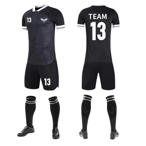 ชุดกีฬาฟุตบอลแห้งเร็วชุดฝึกสโมสรฟุตบอลสำหรับผู้ชายชุดกีฬาแห้งเร็วดีไซน์ใหม่ล่าสุด - Product Image 6