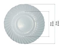 Assiettes en papier jetables naturelles biodégradables compostables écologiques, sûres et hygiéniques pour les anniversaires, les sorties au bureau et à la maison