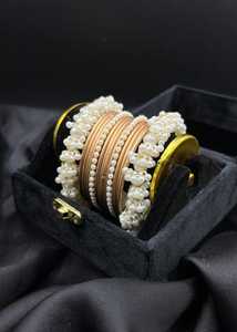 Conjuntos de Chudiyan Tradicionales Indios y Pakistaníes de Estilo Moderno, Últimos Diseños, Hechos a Mano, Brazaletes de Novia para Mujer - Product Image 2