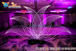 กรอบเลเซอร์ตกแต่งเวทีสไตล์อาหรับออกแบบลายดอกไม้สวยงามออกแบบด้วยเลเซอร์ตัดธีมชาวโมร็อกโกของชาวอินเดียออสเตรเลีย - Product Image 3