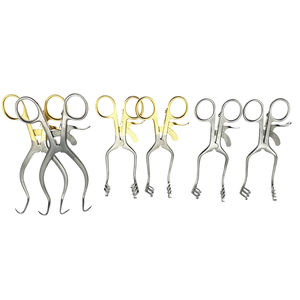 เครื่องดึงรั้งโลหะสเตนเลสคุณภาพสูงเครื่องมือผ่าตัดแบบรักษาด้วยตนเองเครื่องดึงรั้งสัตวแพทย์พร้อมปลายทื่อ - Product Image 5