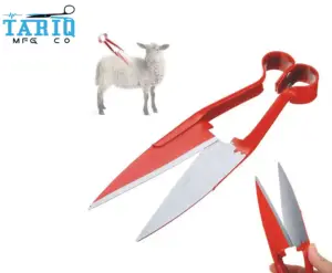 High quality Veterinary Sheep Shears Hand Wool Shearing Clipping Cutters Scissors For Sheep Lambs Stainless Steel