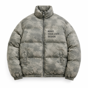 Winter puffer <b>jacket</b> men Stand collar windproof coat <b>Thick</b> polyester wadding <b>jacket</b> Casual zipper <b>jacket</b> men - Product Image 5