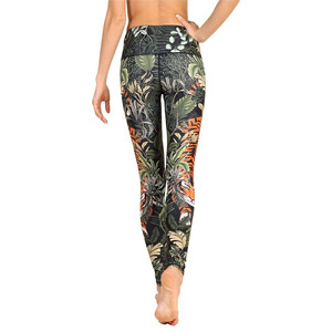 Nouveau Design Rawr Talented Imprimé Yoga Leggings Respirant Taille Haute Écologique Et Active Wear Fashion Gym Leggings Pour Les Femmes - Product Image 5