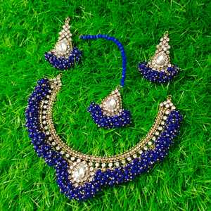 Women's Traditional <b>Wedding</b> Jewelry Set Vintage New Design Pakistani Indian Style Most Selling Stainless Steel Product - Product Image 2